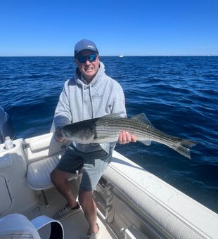 East Dennis striped bass making the day unforgettable!