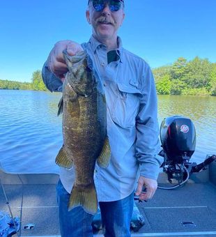 Smallmouth Bass Caught in Wisconsin