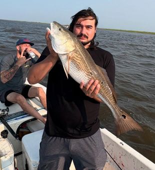 Fired up redfish bite on the Gulf!