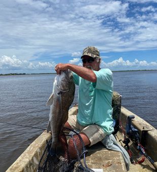 Hooked up in the Gulf waters