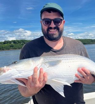 Experience unforgettable freshwater fishing on the iconic Hudson River, NY.