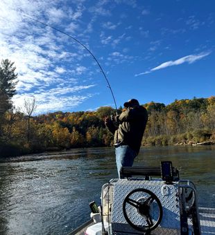 Battle on in Cadillac MI waters!