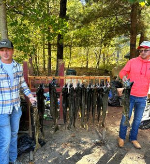 Chinook salmon success in Cadillac MI!