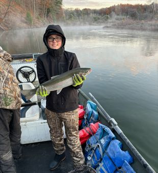 Beautiful rainbow trout from Cadillac MI waters!