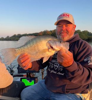 Big Crappies are here - Oakland, MS.