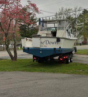 Fresh ride, Boston fishing charter ready!
