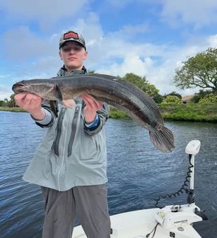 Freshwater fishing in Delray Beach—calm waters and steady action all day.