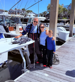 Great Day Fishing in Charleston south Carolina  