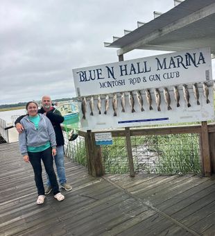 Casting lines in historic Darien, GA