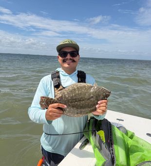 Port Mansfield southern flounder making the trip worthwhile!