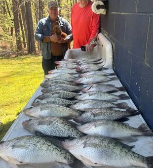 Big slabs, calm waters, and nonstop bites make Pope, MS one of the best destinations for crappie fishing in Mississippi.