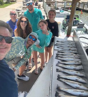 Great day of fishing on Bolivar Peninsula TX!