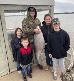 Chasing catfish on the lake!