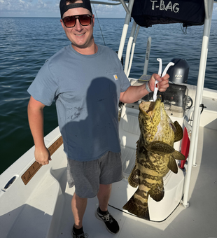 Clear skies and strong storms brewing: the perfect recipe for an epic fishing day at Marco Island!