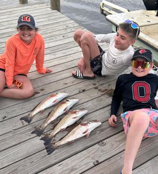 Inshore fishing Choctawhatchee Bay today.