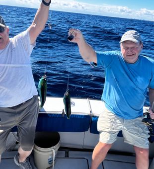 Double hookup success in Riviera Beach waters!