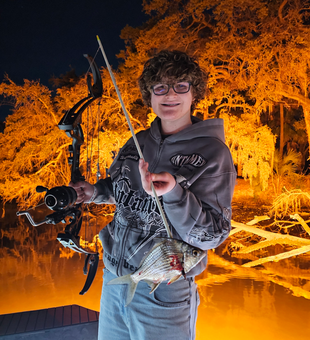 Successful bow fishing night in Tampa Bay!