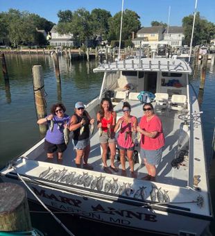 Great fishing day in Oxford MD waters!