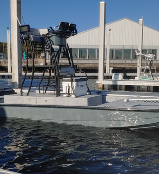 A Brand New Dek Kat 2700 Flats Catamaran Boat!