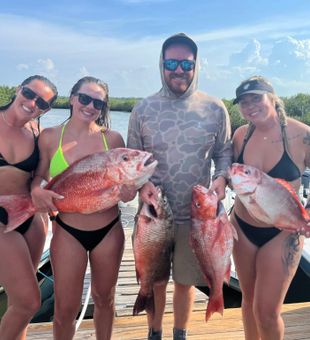 Red Snapper catch offshore New Smyrna Beach