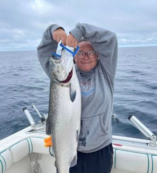 Lake Michigan Salmon: Fish like a pro for salmon!