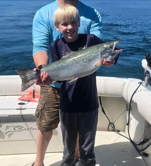 Beautiful Atlantic salmon caught in Mexico NY waters!