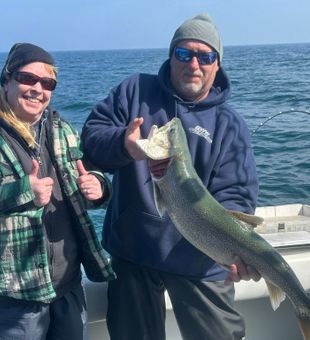 Family fishing days done right on the shores of Lake Ontario.