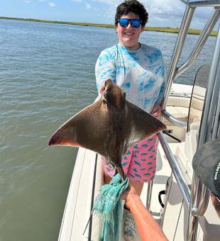 Always a good time on the water with Captain Stanley Jackson.