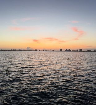 Another beautiful day offshore.