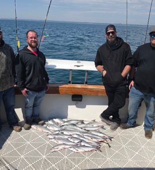 Successful salmon charter brings in the catch in Racine!
