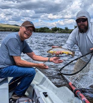 River fishing in Montana is fun!