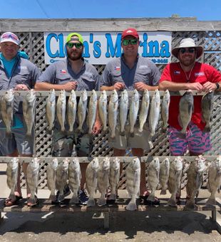 Black Drum and Trout caught from Corpus Christi