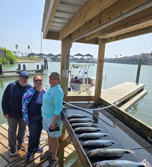Fishing trip fun on the Texas bay