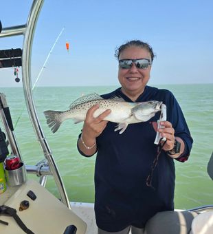 Big speckled trout caught in Texas