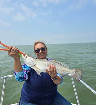 Sunset fishing trip Port Mansfield