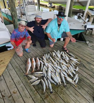 Slidell redfish delivering the goods!