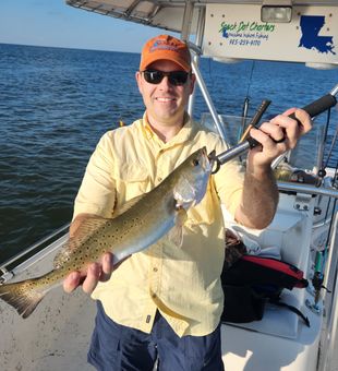 Beautiful speckled trout from Slidell Louisiana waters!