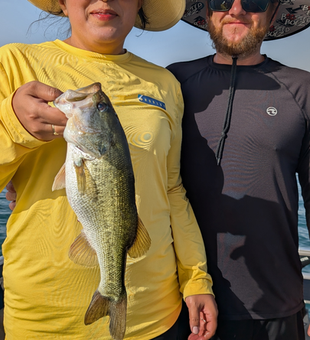 Nice bass catch at Lake Pleasant!