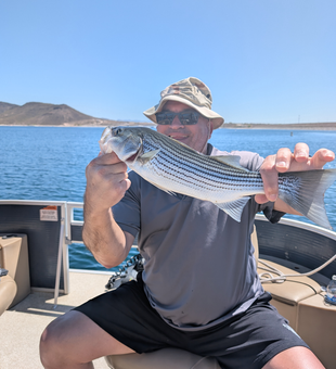 Caught a big one out on the lake today!