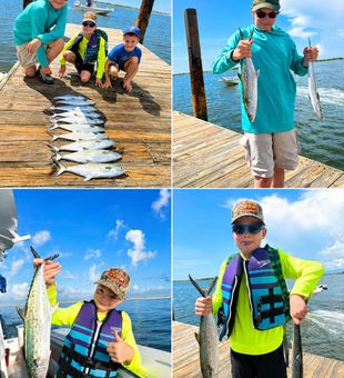 Spanish mackerel action heating up in Sneads Ferry!
