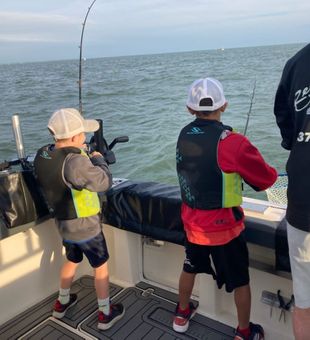 Kids fishing at Key West FL!
