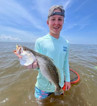 Awesome speckled trout wade catch!