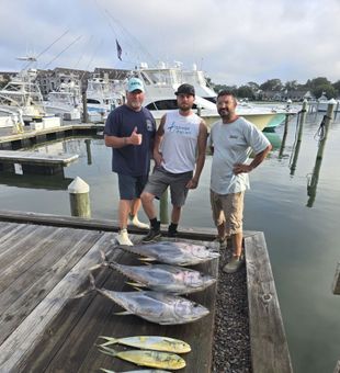 Tuna and Mahi kind of day