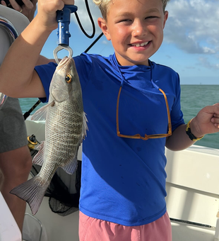 Nice grey snapper using deep sea jigging and trolling techniques!