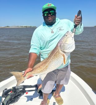 Redfish runs deep in these waters
