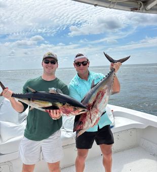 Dual Tuna on Board! -Grand Isle, LA.