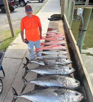 Tuna and Snapper Haul -Grand Isle, LA.