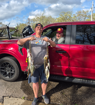 Big fish day at Pomme De Terre Lake!
