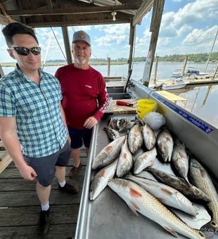 Redfish Haul! -  Midway, GA.