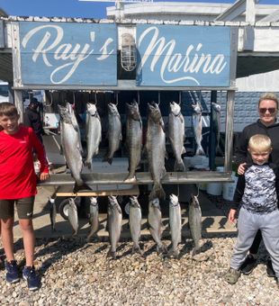 Big kings off Ludington’s coast!